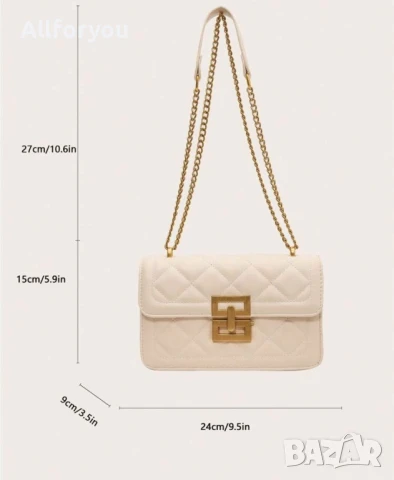 бяла дамска чанта , снимка 2 - Чанти - 51183919