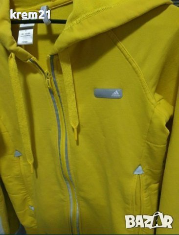 Adidas дамско жълто горнище номер s, снимка 5 - Суичъри - 42047105