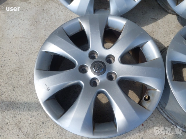17" оригинални алуминиеви джанти за Опел Астра Opel Astra J 5x115, снимка 5 - Гуми и джанти - 54269975