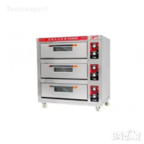 Професионална пекарна с 3 нива