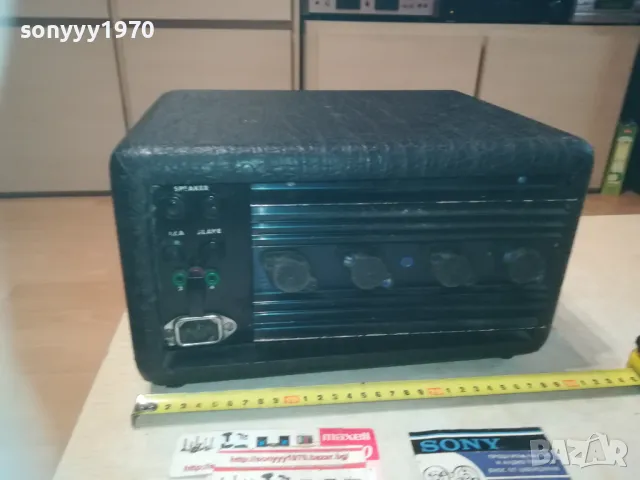 SAM-VINTAGE AMPLIFIER С ЯКИ ТРАНЗОВЕ ОТЗАД 0510241708, снимка 2 - Ресийвъри, усилватели, смесителни пултове - 47473349