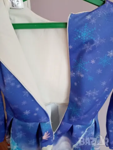 Рокля с дълъг ръкав р-р 134 Нова, снимка 7 - Детски рокли и поли - 47684887