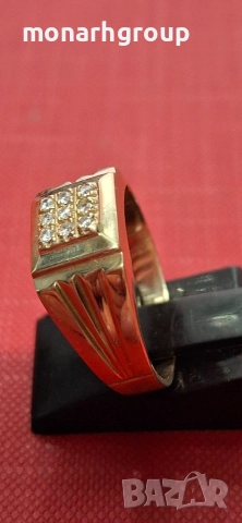 Златен пръстен , снимка 4 - Пръстени - 52870089