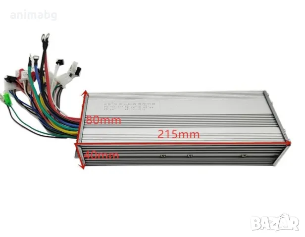 ANIMABG Контролер за електрически скутери, Тротинетки и велосипеди, 48V/60V/64V, 1500W, снимка 5 - Друга електроника - 47874646