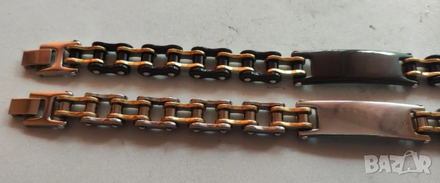 Мъжки гривни от неръждаема стомана, снимка 6 - Гривни - 50657658