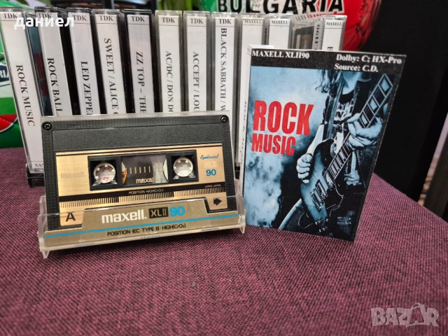 Хубави аудио касети TDK и MAXEL с готина рок музика + подарък, снимка 13 - Аудио касети - 54080518