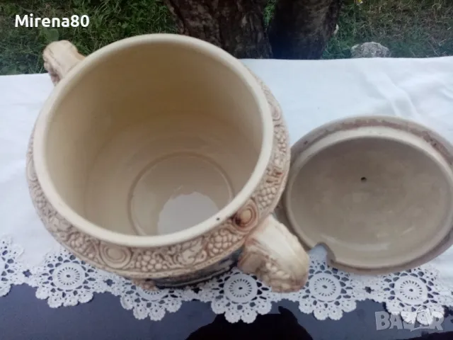 Винтидж немска керамика - сервиз за глювайн за 12 !, снимка 12 - Антикварни и старинни предмети - 47390083