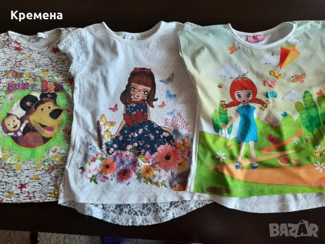 детски блузки за момиче - 4лв, снимка 1 - Детски тениски и потници - 29325291