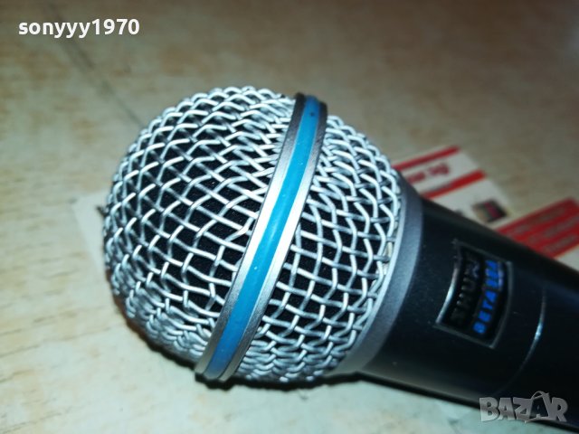 SHURE BETA58A BLUE-ПРОФИ МИКРОФОН БЕЗ БУТОН 3004231849, снимка 9 - Микрофони - 40538574