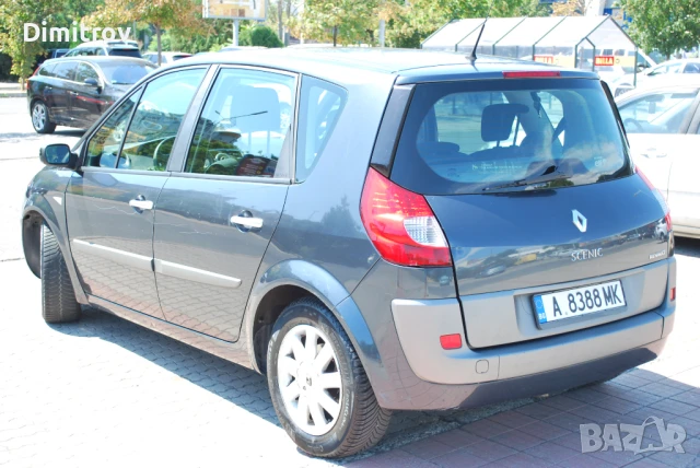 Renault Scenic 2 1.9dci АВТОМАТ, снимка 3 - Автомобили и джипове - 51392865