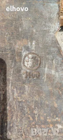 Стара брадва с дълга дръжка#34, снимка 4 - Антикварни и старинни предмети - 50218714