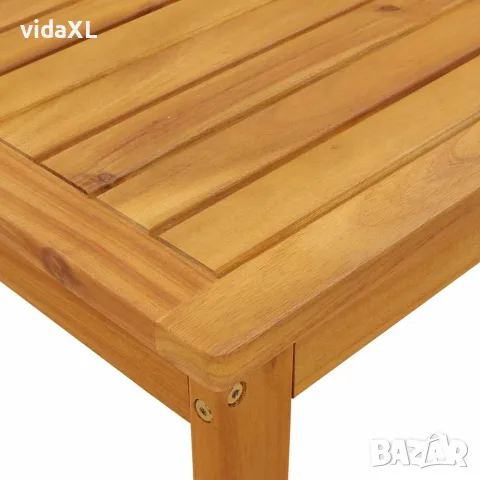 vidaXL Балконски комплект с възглавници, 3 части, акация масив, снимка 9 - Градински мебели, декорация  - 56147366