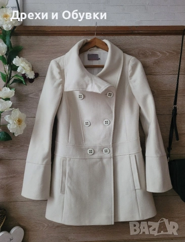 Палто вълна италиански бранд LAZZARI , снимка 4 - Палта, манта - 53060721