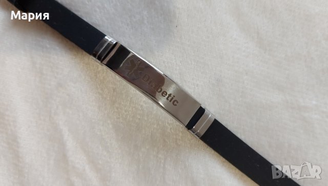 Гривни информативни за диабетици , снимка 2 - Гривни - 44341409