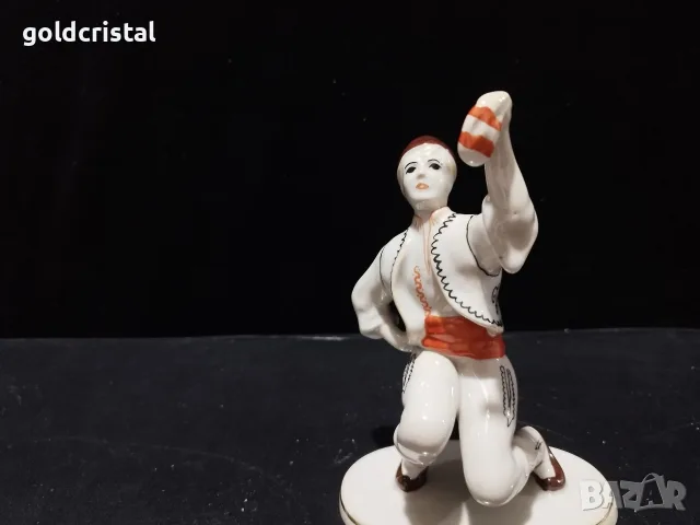 Стар български порцелан фигура танцьор