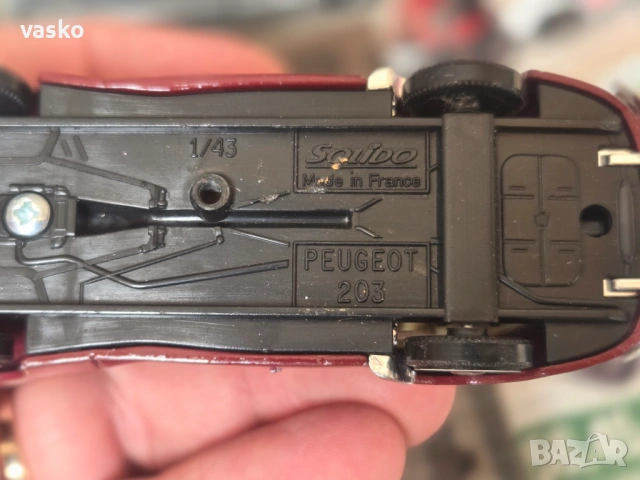 Solido made in France Пежо, снимка 7 - Колекции - 53987196