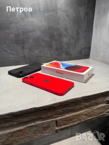КАТО ЧИСТО НОВ Iphone 14 Plus Red + подарък, снимка 4 - Apple iPhone - 53202573