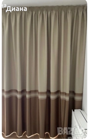 Тънки сиви пердета, снимка 5 - Пердета и завеси - 54264697