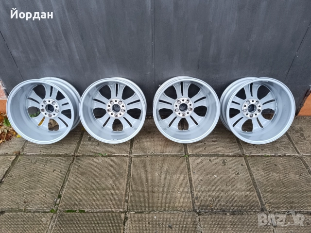 ОРИГИНАЛНИ джанти 17 ' цола 5x112 МЕРЦЕДЕС / MERCEDES BENZ ET36 7,5J 66,6, снимка 6 - Гуми и джанти - 52344984