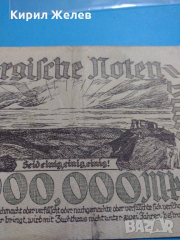 Рядка банкнота - един милион марки 1923 година Германия - 18889, снимка 8 - Нумизматика и бонистика - 31186496