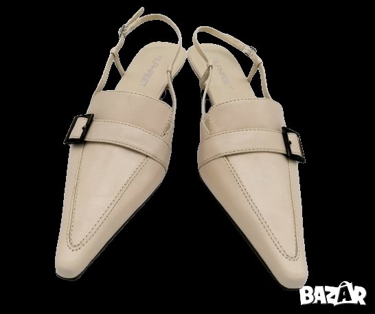 ОБУВКИ ДАМСКИ БЕЖОВИ от ALPHABET ГЕРМАНИЯ , снимка 2 - Дамски обувки на ток - 32040358