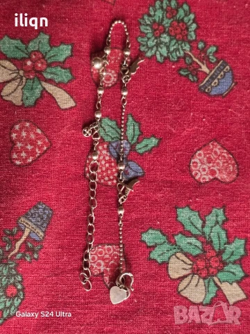 Сребърна гривна. От 18 до 23см. Цена 24,99лв. За Севлиево безплатна доставка., снимка 2 - Колиета, медальони, синджири - 50935454