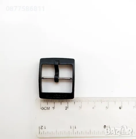 ПЛАСТМАСОВА КАТАРАМА ЗА ЧАСОВНИК SWATCH ТОКА БЪКЕЛ. ЧЕРНИ КАТАРАМИ ЗА ЧАСОВНИЦИ. ТОКИ, снимка 2 - Каишки за часовници - 50261454