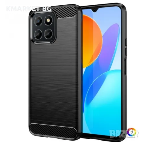 Honor X7a Carbon Fiber Калъф и Протектор, снимка 1 - Калъфи, кейсове - 48999263