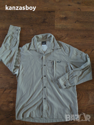 jack wolfskin travel - страхотна мъжка риза, снимка 4 - Ризи - 36425193