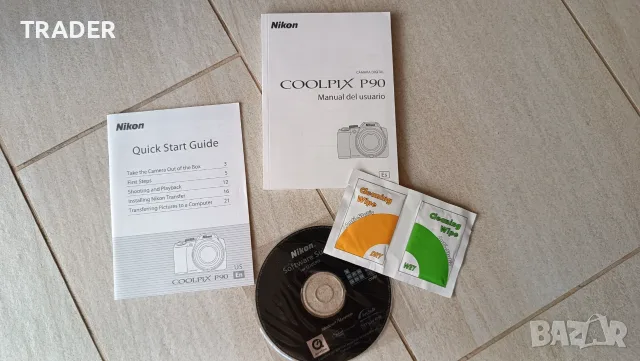 Nikon Coolpix P90 Digital Camera, Black, COOLPIXP90 фотоапарат камера , снимка 18 - Фотоапарати - 43878018