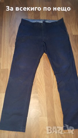 Мъжки панталон черен , снимка 1 - Панталони - 31515427