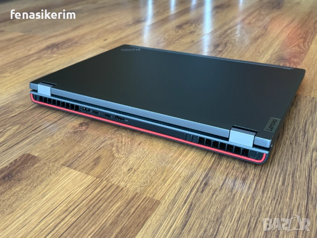 16' 4K+ OLED Touch Core i7-12850HX Lenovo ThinkPad P16 G1 32GB DDR5/1000GB NVMe/RTX A1000/Бат 6ч., снимка 8 - Лаптопи за работа - 54040663