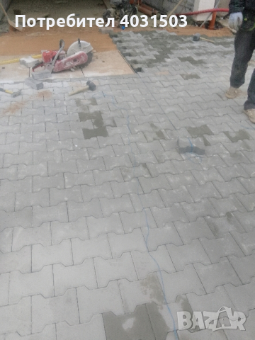 Редене на тротоарни плочки, унипаваж, изграждане на алеи в София, Пловдив и региона , снимка 8 - Монтажи - 44808556