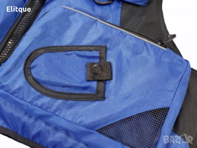 Рибарска плуваща жилетка с яка, снимка 3 - Друга електроника - 52852426