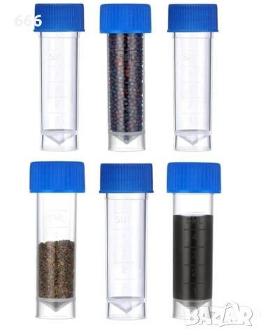 5mL пластмасови епруветки, опаковка от 75 броя, снимка 3 - Други стоки за дома - 54281312