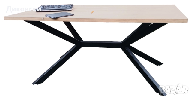 Елегантен стабилен метален крак за маса. Модел 020, снимка 10 - Маси - 52591110