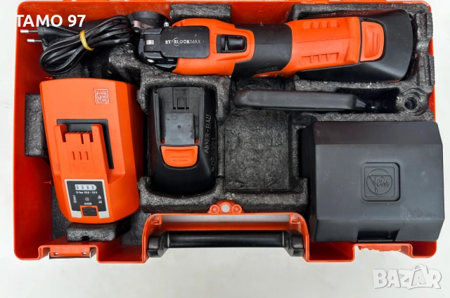 FEiN AMM700MAXX - Безчетков многофункционален инструмент 2x18V 3.0Ah, снимка 2 - Други инструменти - 52861525