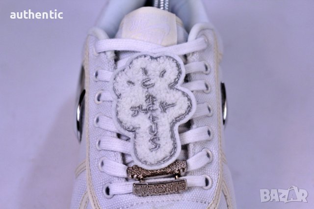 Nike Air Force 1 Travis Scott Sail Мъжки Дамски Маратонки, снимка 6 - Маратонки - 34961178