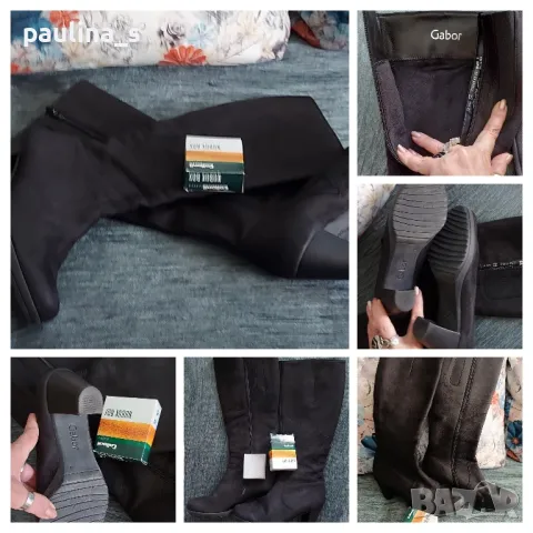 Рядка находка / Италиански ботуши "Fausto Santini" естествена кожа, снимка 18 - Дамски ботуши - 16230230