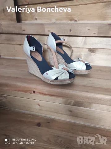 Сандали Tommy Hilfiger, снимка 18 - Дамски обувки на ток - 47819341