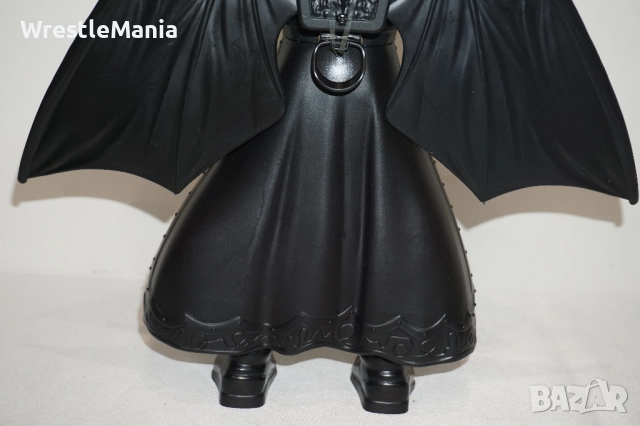Рядка Оригинална Голяма Кеч Фигура На The Undertaker С Изкачащи Черни Крила 30см , снимка 12 - Колекции - 51855545