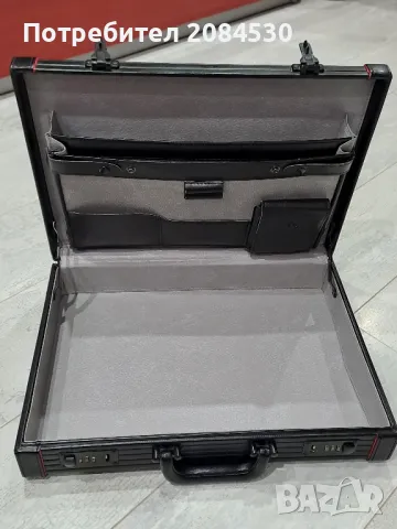 Твърд бизнес куфар с шифър/Австрия , снимка 6 - Куфари - 49058304