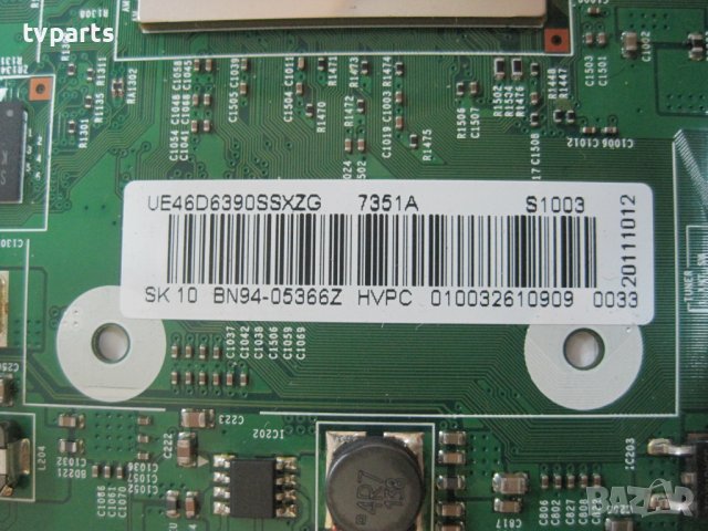 Мейнборд UE46D6390 BN94-053667 BN41-01604C BN41-01604 100% работещ, снимка 2 - Части и Платки - 36820099