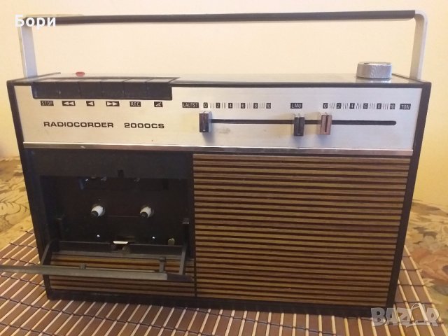 RADIOCORDER 2000 CS  Радиокасетофон, снимка 3 - Радиокасетофони, транзистори - 29164508