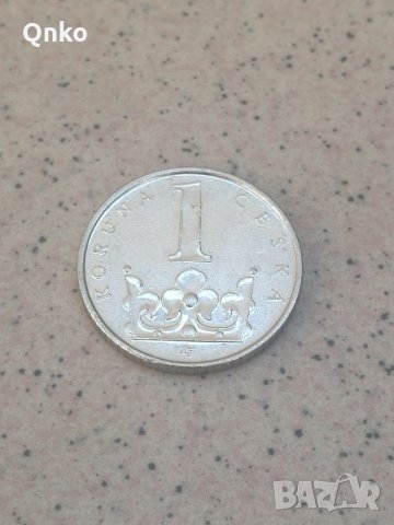 Чехия, 1 крона 2009 b', Чехословакия, Словакия, Czechoslovakia, Czech, Slovakia, Tschechien