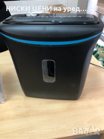 Шредер за хартия Cross Cut OLIMPIA, снимка 4 - Други стоки за дома - 48321143