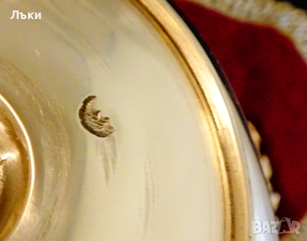 Викториански бронзов свещник с дръжка. , снимка 6 - Антикварни и старинни предмети - 52860441