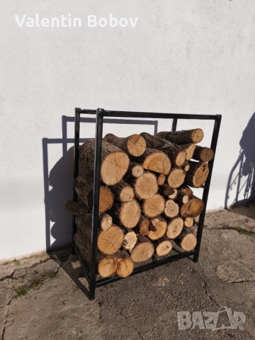 Метален стилаж за дърва