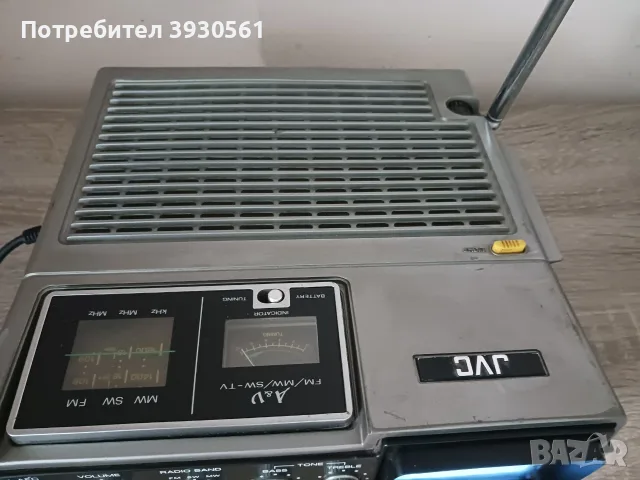 Рядьк ретро Radio Tv JVC 3050EU0 1975г, снимка 2 - Радиокасетофони, транзистори - 56083921