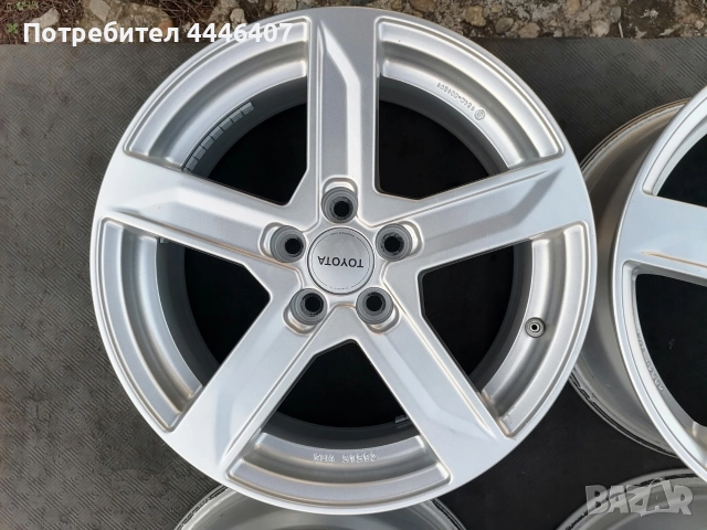 Джанти 16" 5х100 Toyota, снимка 4 - Гуми и джанти - 52795379
